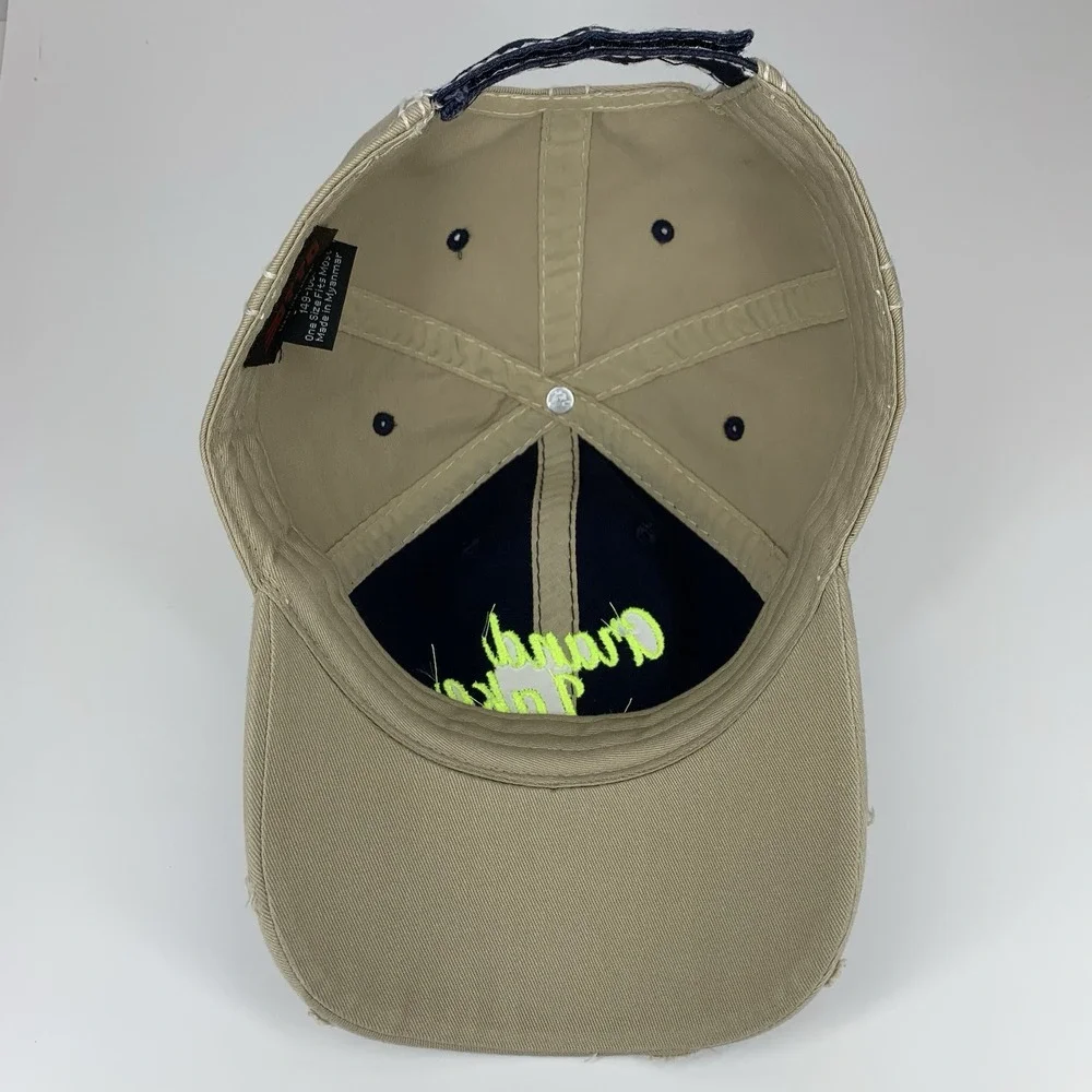 Grand Lake Oklahoma Hat Distressed Adjustable OSFM Otto Souvenir Baseball Cap